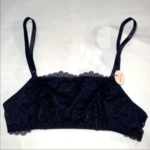 Forever 21 Black Laced Bralette Lingerie
